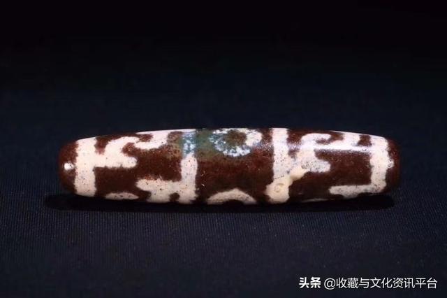 象雄天珠 古象雄天降奇石莲师法器天珠